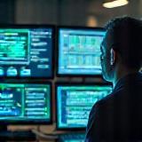 Team member managing secure network